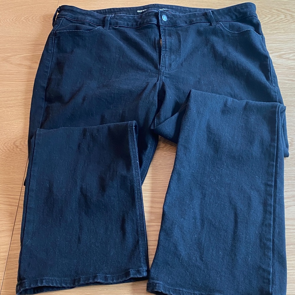 Boot cut plus size jeans